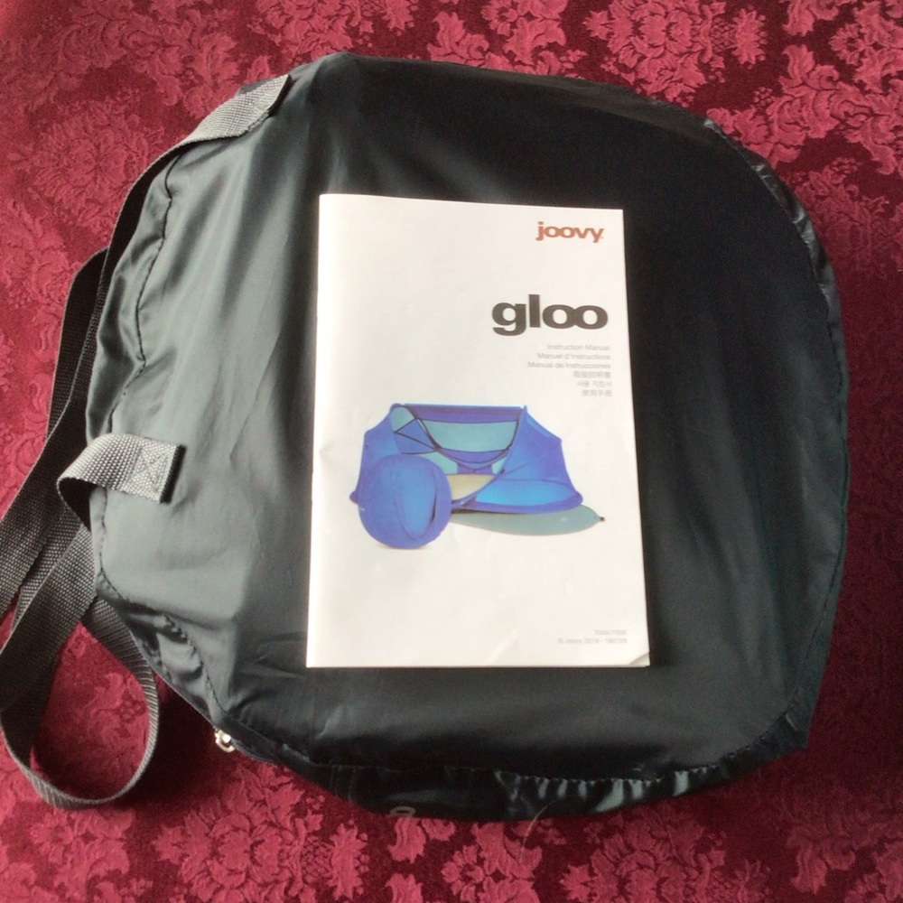Joovy Gloo Portable Kids Tent - Regular Size - Forged Iron (dark gray)